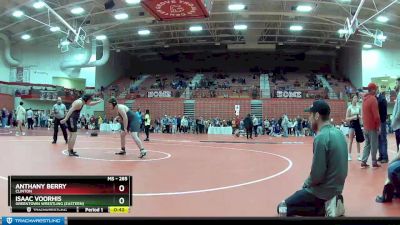 285 lbs 3rd Place Match - Isaac Voorhis, Greentown Wrestling (Eastern) vs Anthany Berry, Clinton