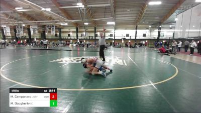 125 lbs Round Of 32 - Michael Campanaro, Unaffiliated - COLLEGE vs Matt Dougherty, Spartan Combat RTC