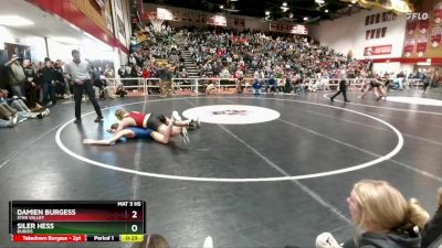 175 lbs Cons. Round 4 - Siler Hess, Dubois vs Damien Burgess, Star Valley