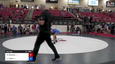 105 lbs Cons 4 - Sandy Breeden, Victory Wrestling vs Jillian Wells, California