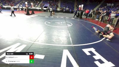 215 lbs Round Of 64 - Antonio Hebert, Goffstown vs Liam Finneran, Fairfield Warde