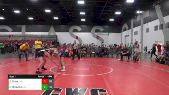 112 lbs Semis & 1st Wrestleback (8 Team) - Olin Neuville, LaCrosse Area Wrestlers(WI) vs Joel Brink, Junior Terps Xpress (MY)