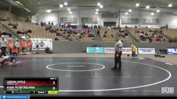 120 lbs Semis & 1st Wb (8 Team) - Jarvis Little, Summit vs Koen Ploeckelman, Clarksville