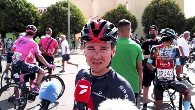 Pidcock Leads Bernal In Vuelta Sprint