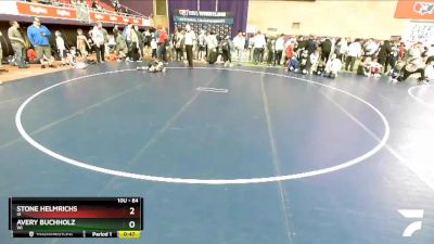 84 lbs Quarterfinal - Avery Buchholz, WI vs Stone Helmrichs, IA