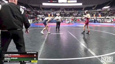 7A 182 lbs Quarterfinal - Ronin Amsler, Bob Jones vs Jake Mcconnell, Prattville