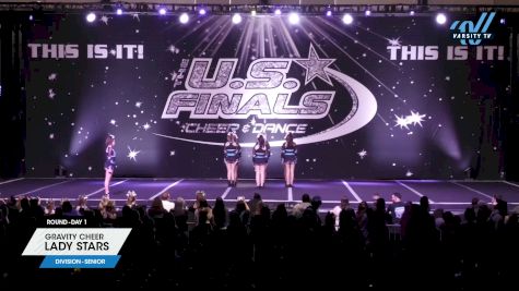 Gravity Cheer - Lady Stars [2024 L2 Senior Day 1] 2024 The U.S. Finals: Ocean City