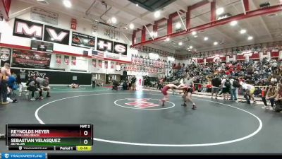 138 lbs Cons. Round 2 - Reynolds Meyer, Wilson Long Beach vs Sebastian Velasquez, AB Miller