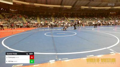 52 lbs Quarterfinal - Julian Campos, SoCal Hammers vs Emory White, MarcAurele Youth