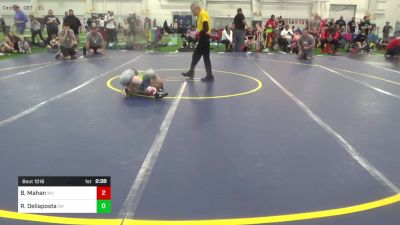 55-B Mats 1-5 8:00am lbs Round Of 32 - Blaise Mahan, WV vs Rocco Dellaposta, OH