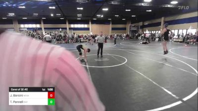 116 lbs Consi Of 32 #2 - Jaden Borsini, Nevada Elite WC vs Trajan Pannell, Bay Area Dragons