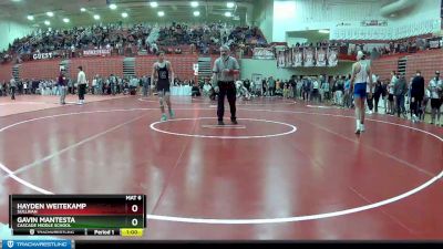 126 lbs Champ. Round 1 - Hayden Weitekamp, Sullivan vs Gavin Mantesta, Cascade Middle School