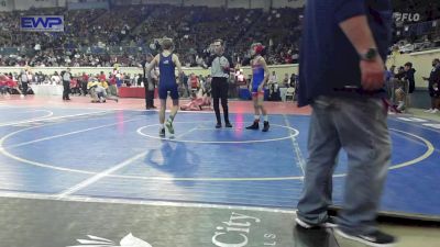 92 lbs Round Of 64 - Hudson Moseley, Bixby vs Bradley Inman, Southmoore SaberCats Wrestling