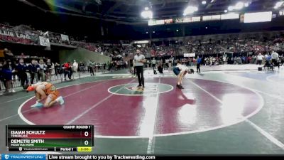 220 lbs Champ. Round 1 - Demetri Smith, Mountain Home vs Isaiah Schultz, Timberlake