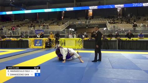 ENZO MARASCIULO SILVA vs TARCISIO DAMASCENO SANTOS 2024 Pan Jiu Jitsu IBJJF Championship