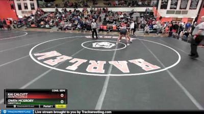 220 lbs Cons. Semi - Kai Calcutt, Wilmette (LOYOLA) vs Owen Mcgrory, LIBERTYVILLE