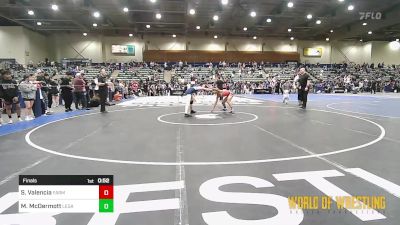 105 lbs Final - Sergio Valencia, Farmersville Farmboyz vs Matthew McDermott, Legacy Dragons