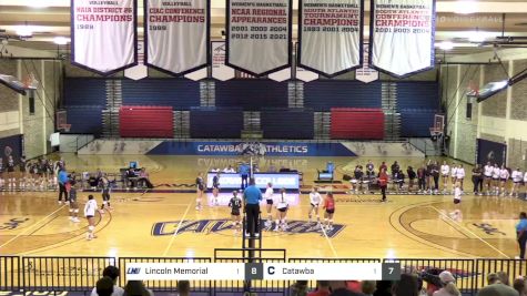 Replay: Lincoln Memorial vs Catawba | Oct 13 @ 7 PM