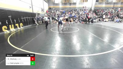 220 lbs Round Of 32 - Evan Stalvey, Jonathan Law vs Jonathan Dalrymple, Weston