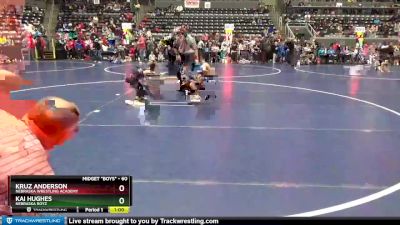 60 lbs Cons. Round 4 - Kruz Anderson, Nebraska Wrestling Academy vs Kai Hughes, Nebraska Boyz