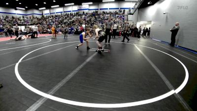 83 lbs Quarterfinal - River Holcomb, Tecumseh Youth Wrestling vs Atticus Sullivan, Little Axe Takedown Club