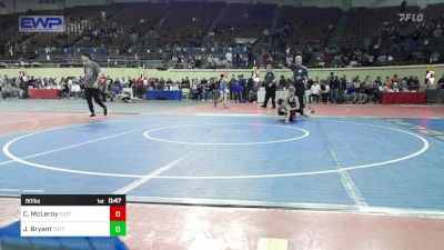 80 lbs Consi Of 8 #2 - Cooper McLeroy, Tuttle vs Jagger Bryant, Tuttle Elite Wrestling Club