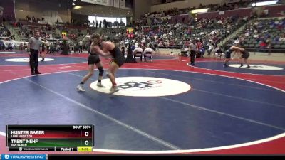 5A 175 lbs Cons. Round 1 - Hunter Baber, Lake Hamilton vs Trent Nehf, Van Buren