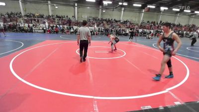 150 lbs Consi Of 16 #2 - Joshua Pacheco, Tucumcari vs Julian Pacheco, Monte Vista Takedown Club