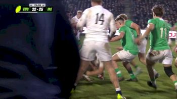 Ireland U20 Match Tying Try