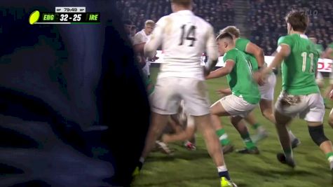 Ireland U20 Match Tying Try