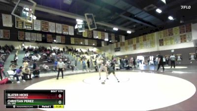 120 lbs 3rd Place Match - Christian Perez, Del Oro vs Slater Hicks, Valencia (Valencia)