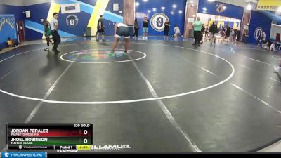 220 Gold Semifinal - Jhoel Robinson, Fleming Island vs Jordan Peralez, Palmetto Ridge H.S.