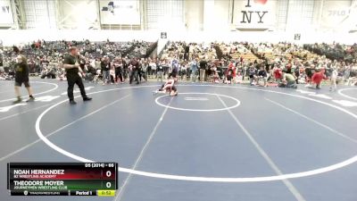 66 lbs Quarterfinal - Theodore Moyer, Journeymen Wrestling Club vs Noah Hernandez, B2 Wrestling Academy