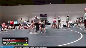128 lbs Finals (2 Team) - Brooklyn Gaines, Team Palmetto vs Dakota Chowning, Jay County
