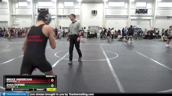 98 lbs Round 5 (10 Team) - Bruce Anderchak, Gladiators vs Evan Dupree, Tar River