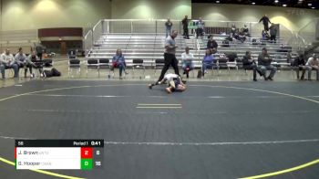 56 lbs Finals (2 Team) - Jack Brown, Untouchables-Olympia vs Gavin Hooper, Contenders WA Blue