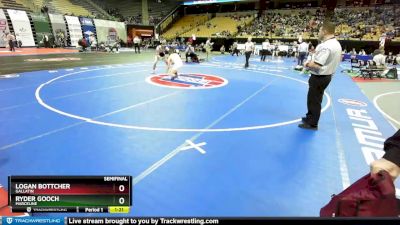 175 Class 1 lbs Semifinal - Logan Bottcher, Gallatin vs Ryder Gooch, Marceline