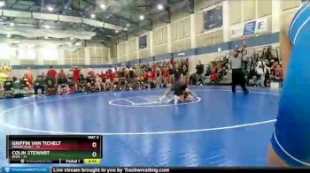 132 lbs Round 1 (4 Team) - Griffin Van Tichelt, Crown Point vs Colin Stewart, Avon