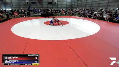 94 lbs Quarters & 1st Wb (16 Team) - Julian Zargo, New Jersey vs Noah Watkins, Tennessee