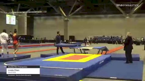 Linda Chen - Double Mini Trampoline, World Elite - 2021 USA Gymnastics Championships