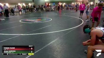 160 lbs Round 1 (6 Team) - Ryan Garvick, Nauman Blue vs Tyson Clear, CWC