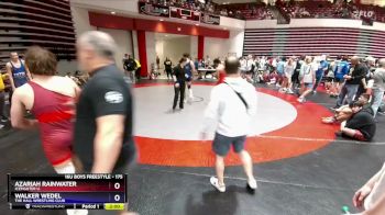 175 lbs Champ. Round 1 - Azariah Rainwater, IceFighter U. vs Walker Wedel, The Hall Wrestling Club