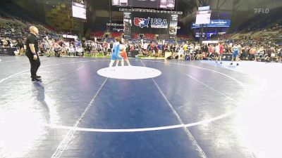 285 lbs Cons 16 #2 - Anthony Nava, Washington vs Zayne Candelaria, Arizona