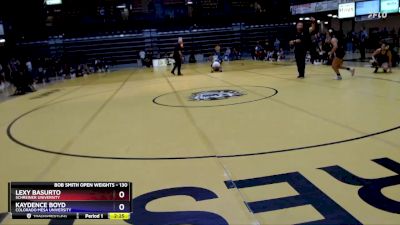 130 lbs 1st Place Match - Lexy Basurto, Schreiner University vs Kaydence Boyd, Colorado Mesa University