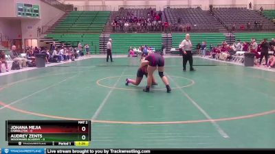 170 lbs Quarterfinals (8 Team) - Johana Mejia, Carrollton vs Audrey Zents, Woodward Academy