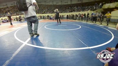 40 lbs Semifinal - Remi Norrell, Tuttle Wrestling Club vs Sadie Beavers, Harrah Little League Wrestling