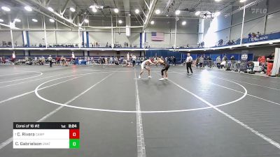 141 lbs Consi Of 16 #2 - Chris Rivera, Campbell University vs Clayton Gabrielson, Unattached-University Of Maryland