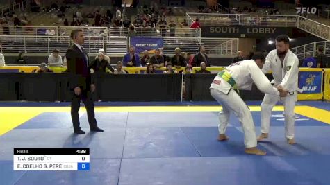 TEILOR J. SOUTO` vs EDUARDO COELHO S. PEREIRA 2024 Pan Jiu Jitsu IBJJF Championship