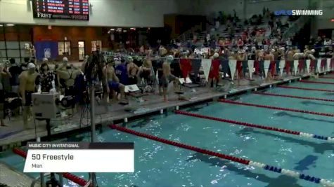 Music City Invite, Men 50 Free C Final