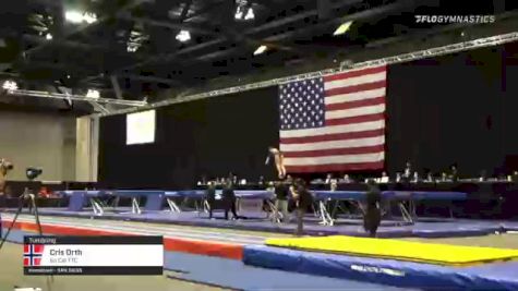 Cris Orth - Tumbling, So Cal TTC - 2021 USA Gymnastics Championships